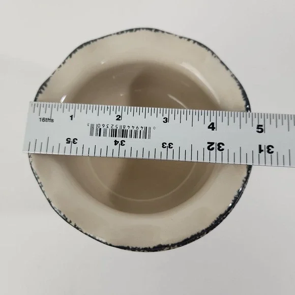 Vintage Home & Garden Party Ltd Made in USA Snowmen Christmas Serving Dip Bowl - Picture 7 of 7